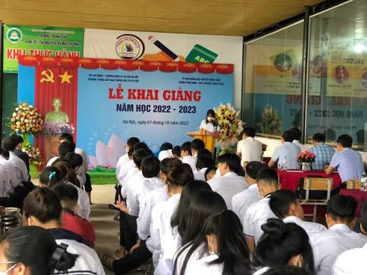 LỄ KHAI GIẢNG LỚP TRUNG CẤP NĂM HỌC 2022 - 2023 TRƯỜNG TRUNG CẤP GIAO THÔNG VẬN TẢI HÀ NỘI